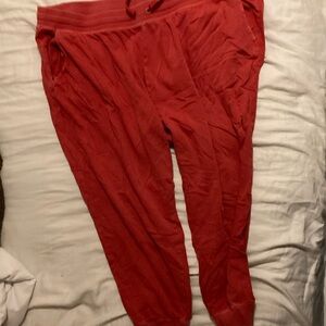 Kids Red Jogger Pants